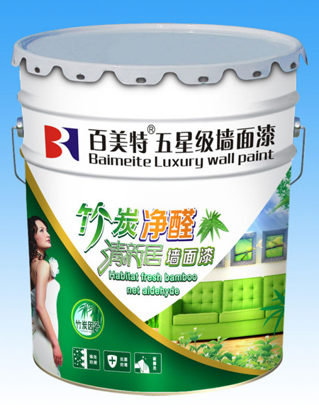 竹炭凈醛清新居墻面漆